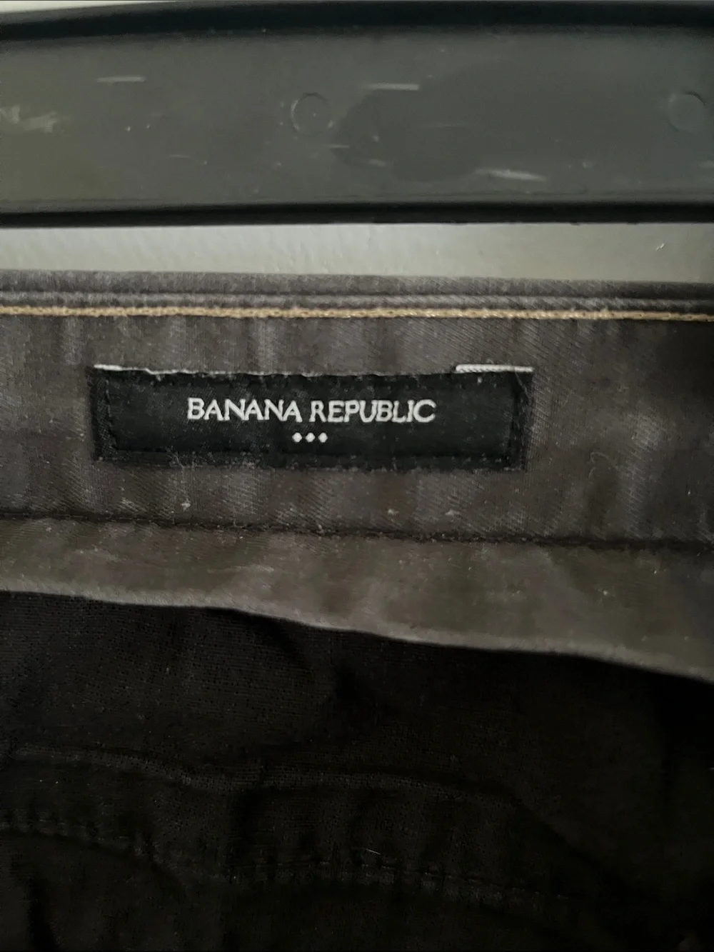 Banana Republic Men's Charcoal Chino Pants